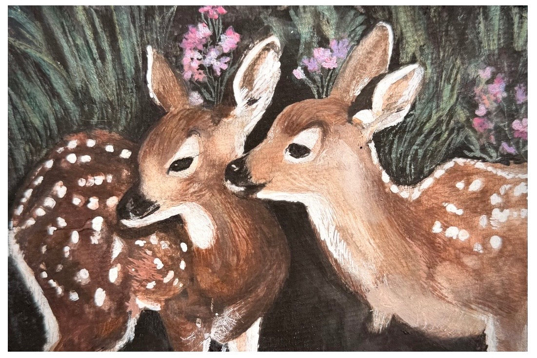 Oh Deers 4x6in