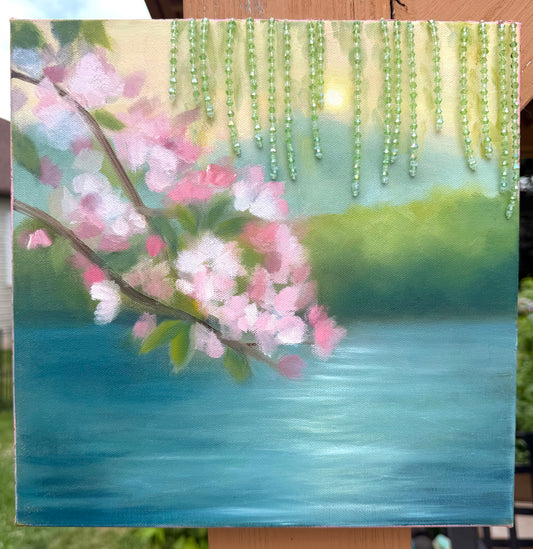Blossom 12x12in Original
