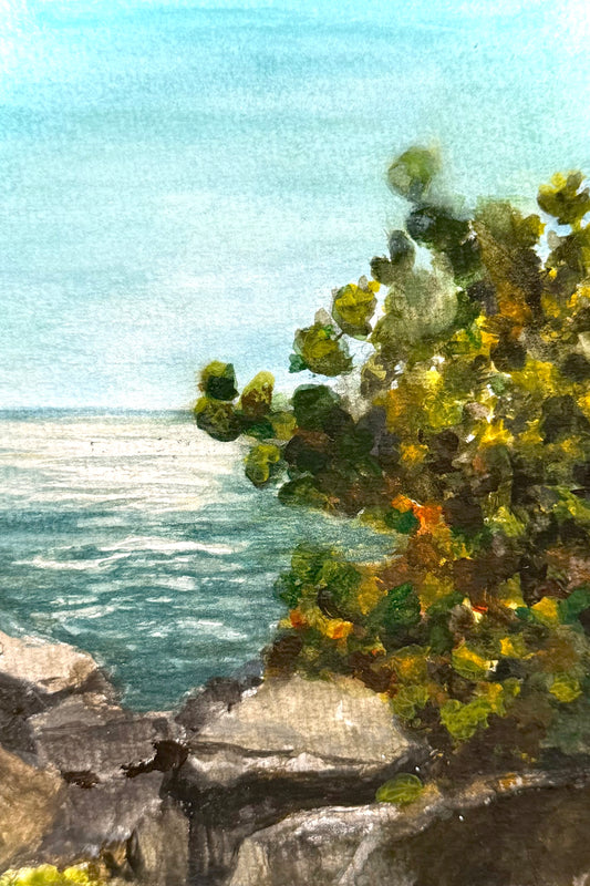 Florida Seascape 4X6in