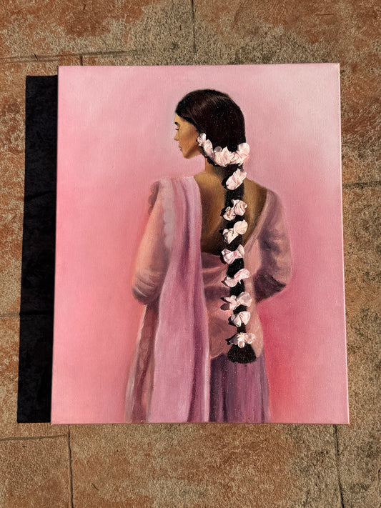 Pretty and Pink Original 16x20in
